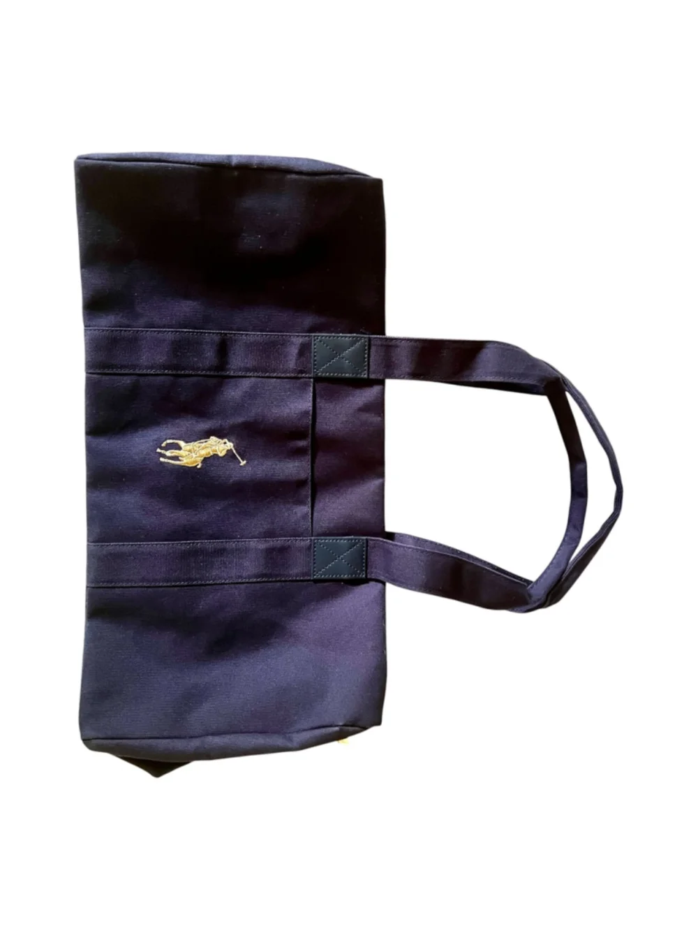 NWT Polo Ralph Lauren Fragrances Navy Blue Weekender Gym Duffle Travel Bag
